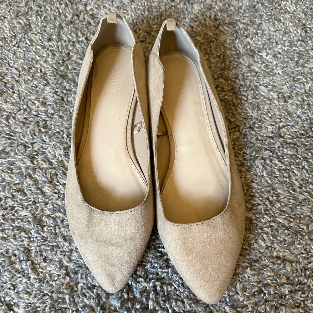 Forever 21 Nude Flats